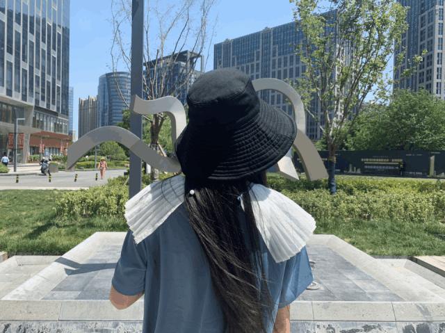 uv高倍防晒帽,可折叠遮阳帽uv防晒帽