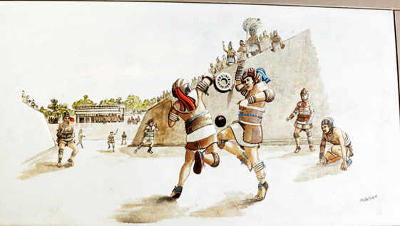 最血腥的一场足球赛,玛雅人的足球