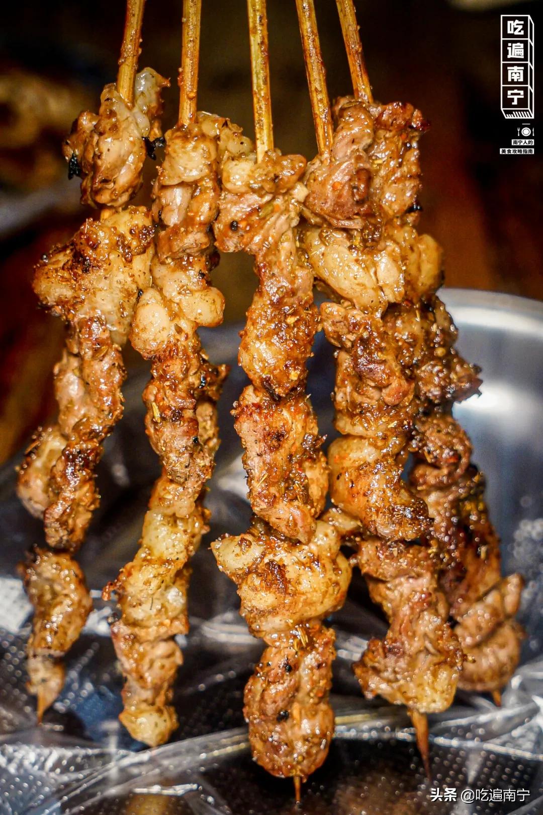 南宁东盟商务区烧烤摊,南宁2021烧烤店铺排行榜前十名