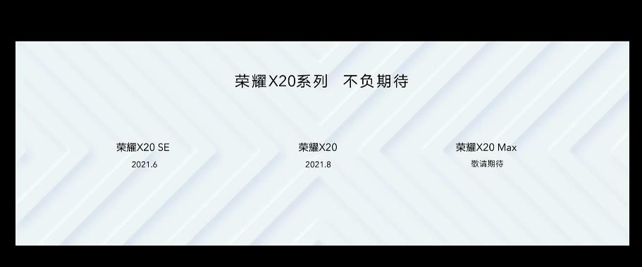 荣耀X20Max彩蛋登场那些年我们追过的巨屏手机