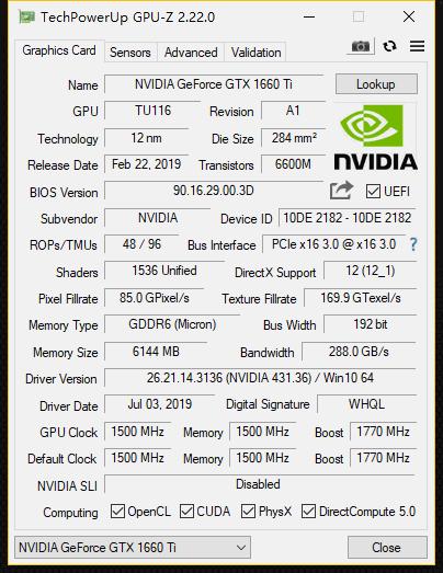 gtx1660ti的显卡玩游戏怎么样,gtx1660ti是哪家的显卡