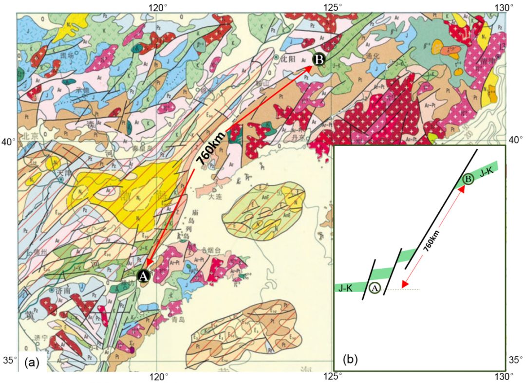 郯庐断裂形成的地质景观,郯庐断裂带如何形成的