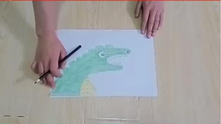 三笔画恐龙棘龙怎么画,怎么样画恐龙画得又简单又好看