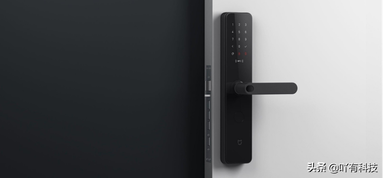 小米米家智能门锁支持天地锁吗,小米米家智能锁带显示屏