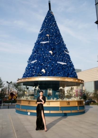 浪琴西安skp店,阚清子浪琴