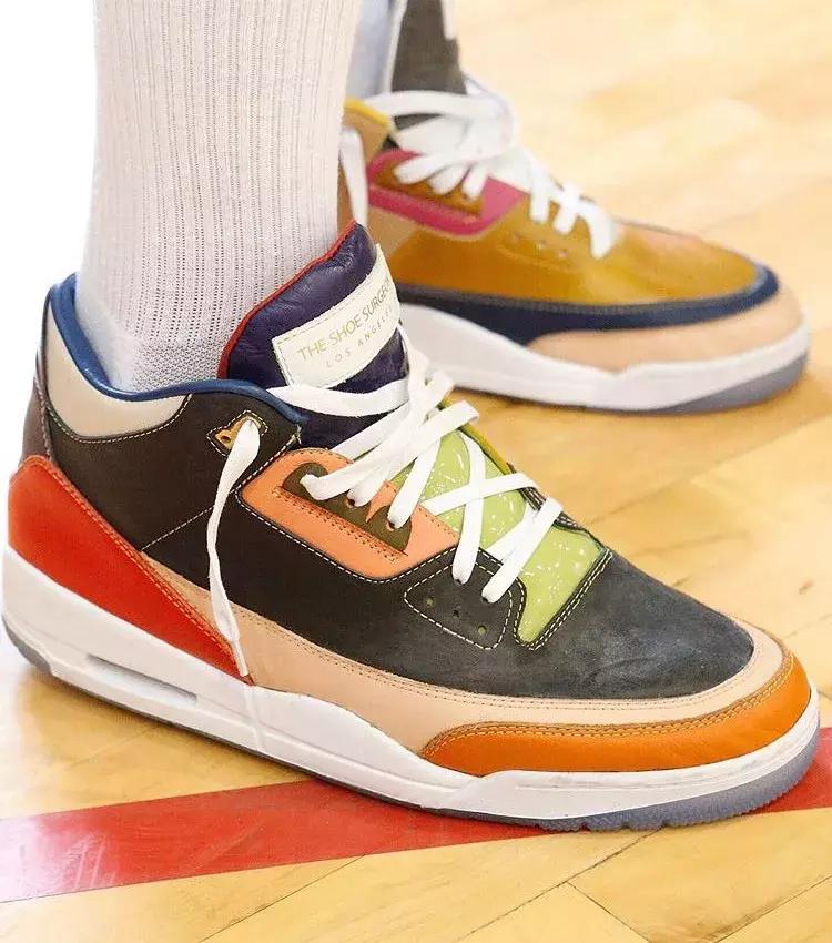 鞋王塔克上脚nba,nba球员上脚aj34配色