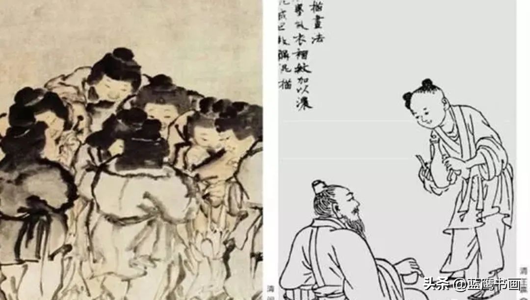 线描画的绘画技法,线构图绘画教程