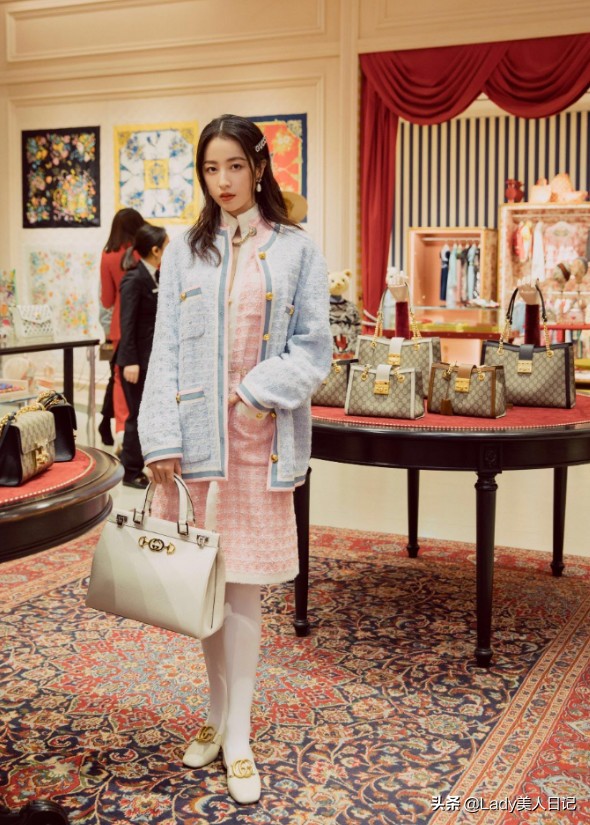 周雨彤同款古驰发夹,周雨彤同款发饰