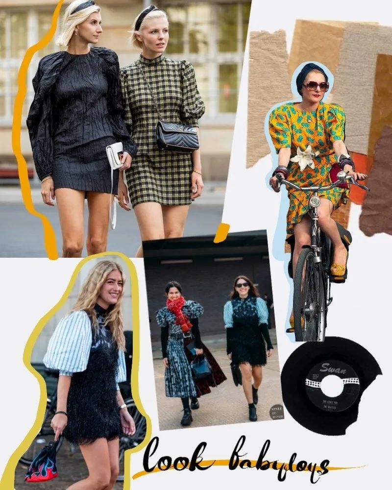 泡泡袖洋气时尚打底个性款,高级感泡泡袖显瘦上衣