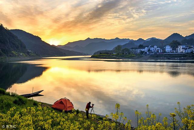 歙县观赏油菜花经典路线,歙县自驾游婺源看油菜花车停哪里