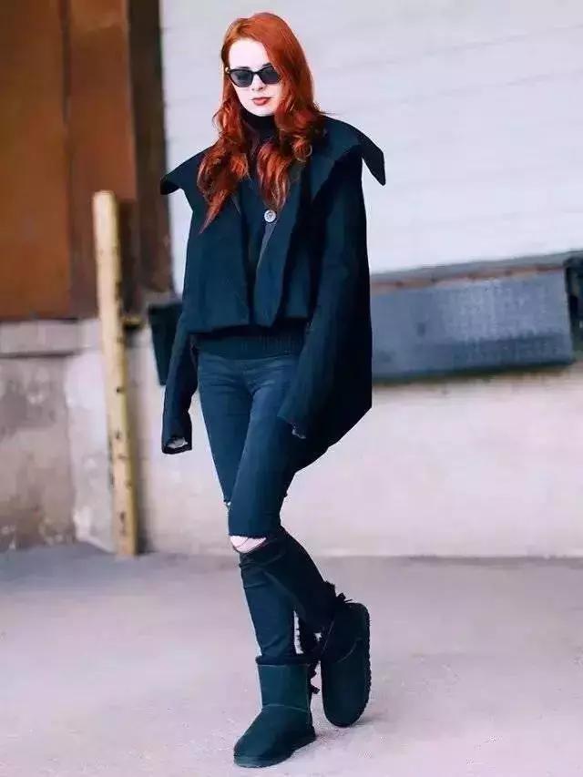 雪地靴怎么穿好看,雪地靴搭配技巧和方法