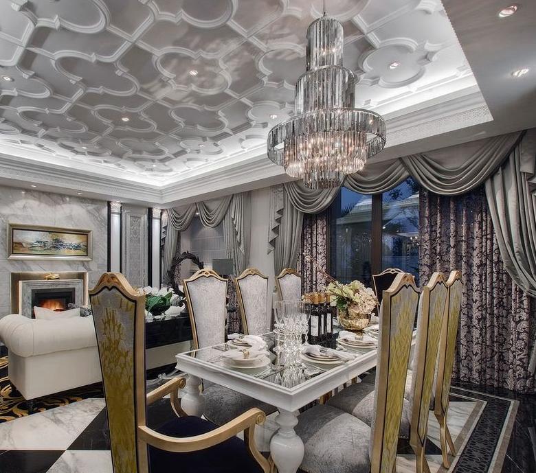 比较好看的石膏线造型,石膏线设计风格