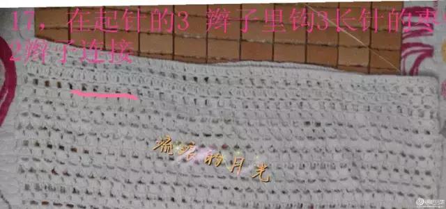 钩针编织女士连衣裙视频图解过程,郁金香钩针连衣裙图案图解