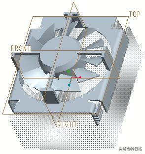 proe风扇叶分模教程,proe简单的风扇设计步骤