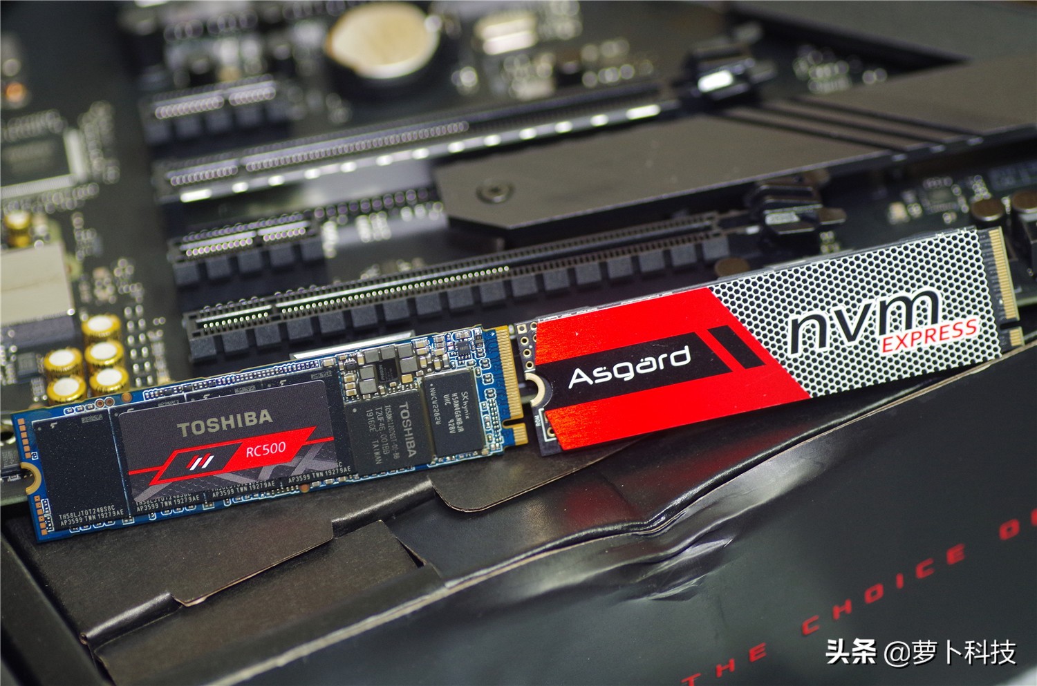 东芝rc500500g评测,东芝rc500和阿斯加特