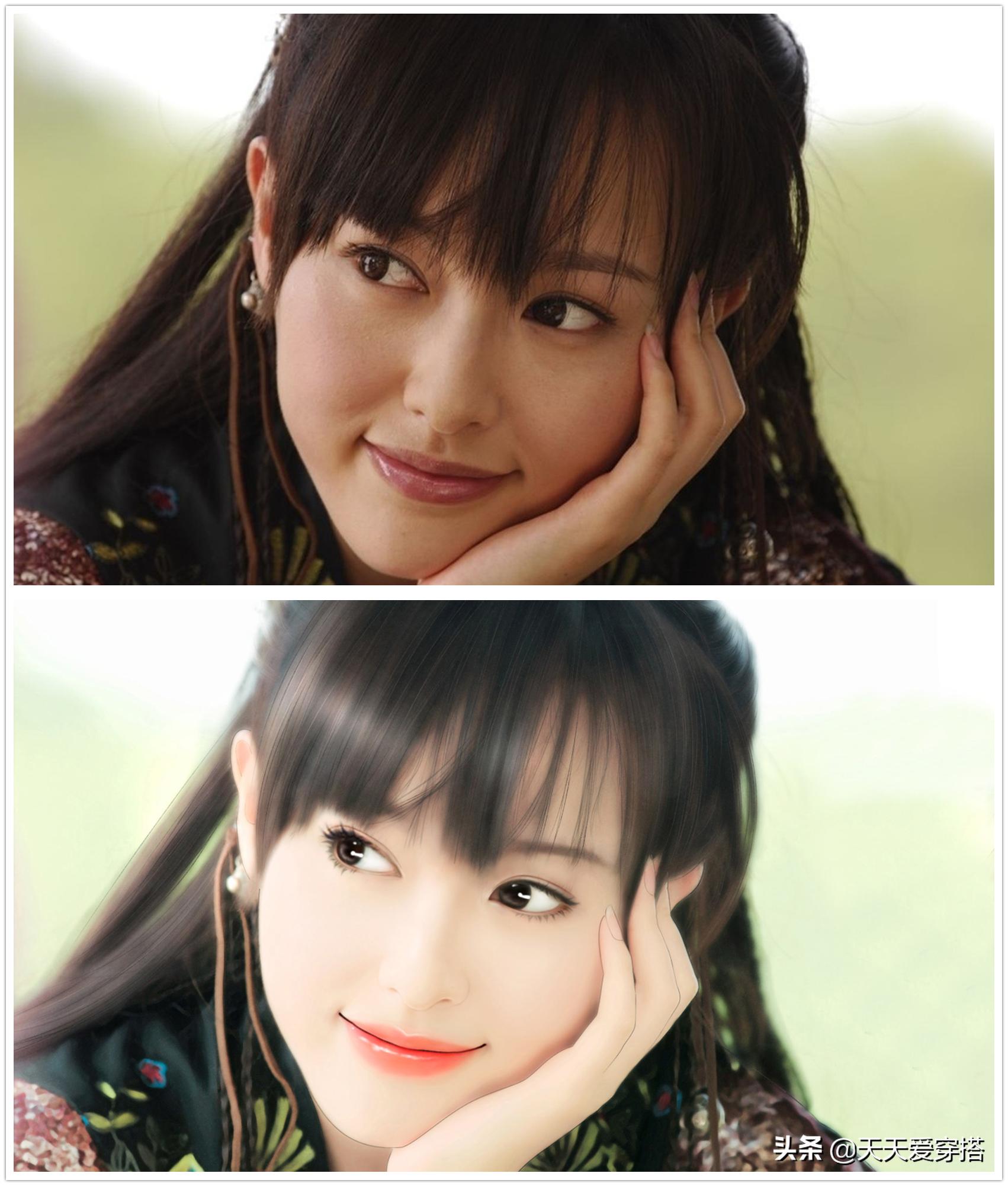 古装精美图刘亦菲,赵丽颖杨紫热巴杨幂唐嫣