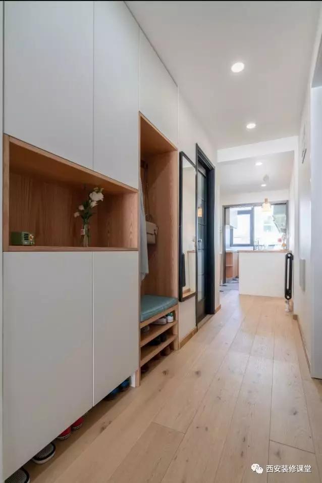进门就是过道的户型怎么装修,无过道玄关装修效果图进门