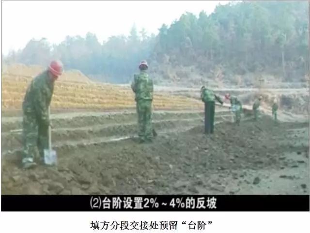 高速公路护坡回填施工,公路台背回填