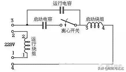 单相电机接电容的正确方法,如何快速看懂单相电机电容