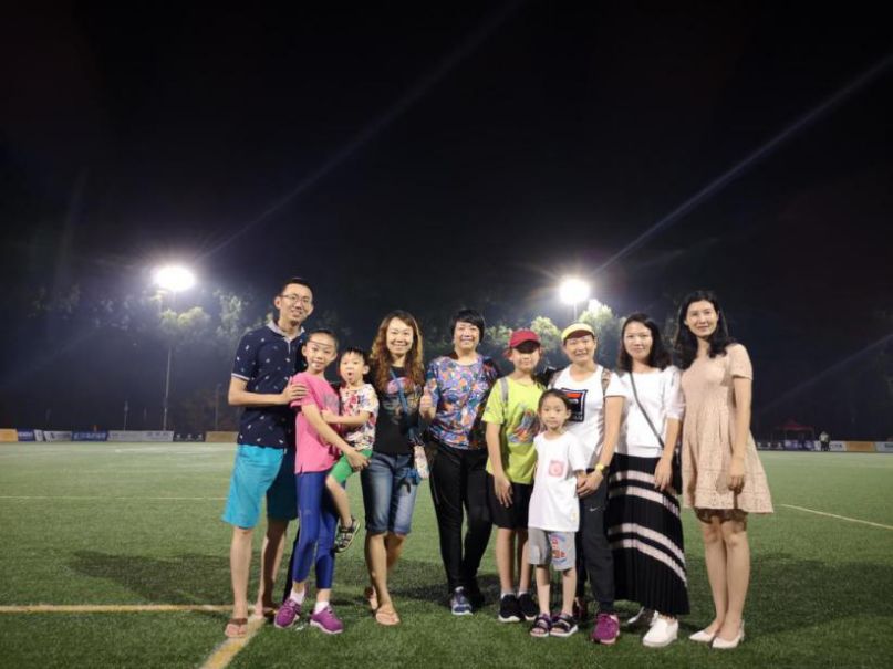 2019世界名校足球赛现场采访