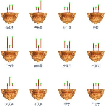 上几根香的讲究,上十二支香代表啥意思