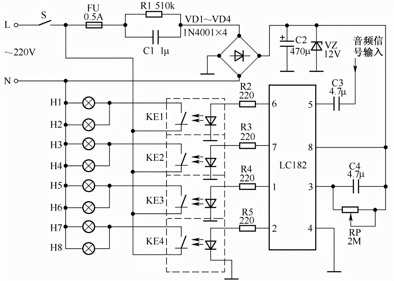 照明双控原理,照明灯双控开关怎么接