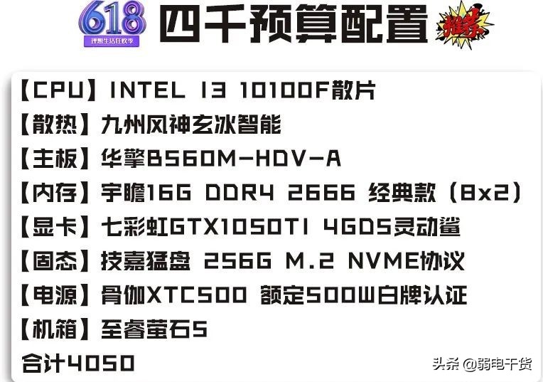 2021年7月电脑组装配置推荐,2022年3月组装电脑最佳配置清单