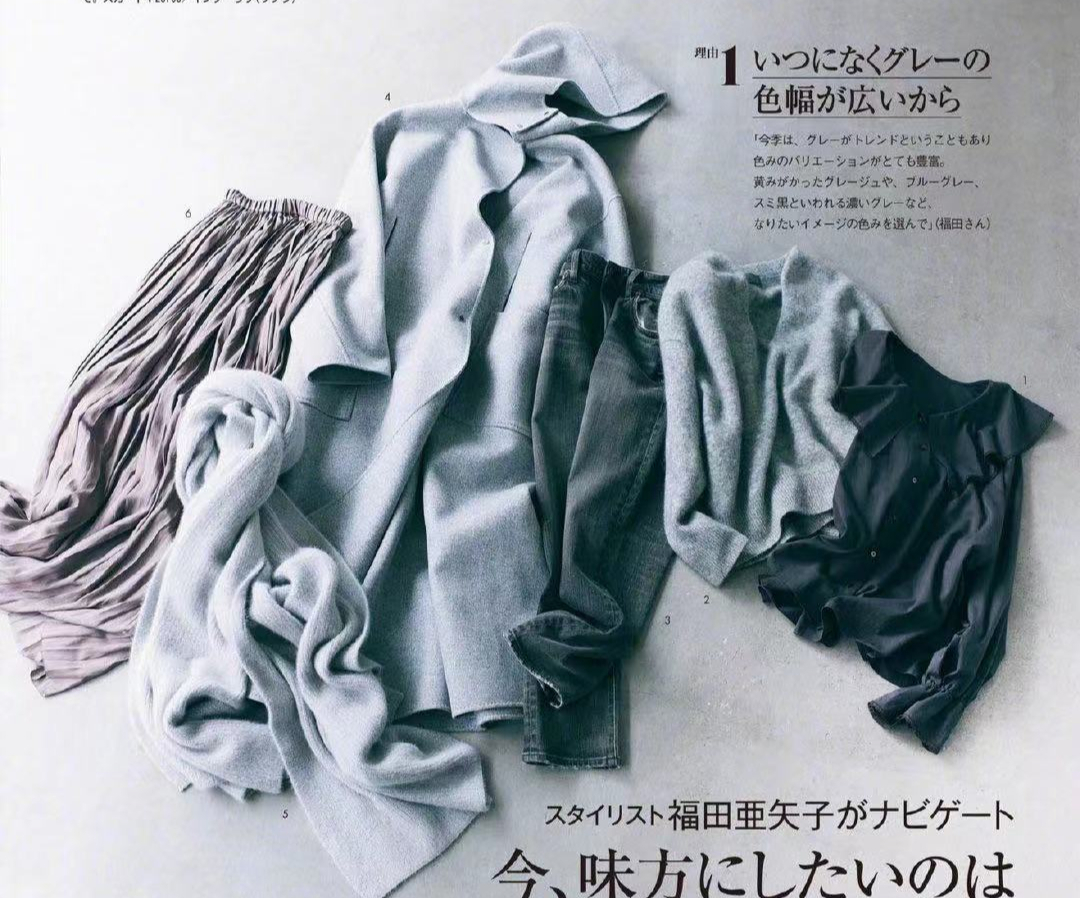 冬季灰色的高级穿搭法则,灰色系小众风穿搭