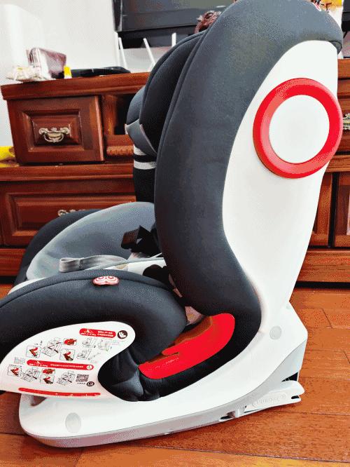 猫头鹰卢娜红狮的安全座椅怎么样,猫头鹰卢娜安全座椅测试