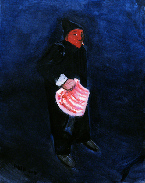 艺术名家郭北平油画肖像作品欣赏,当代名家油画图片大全