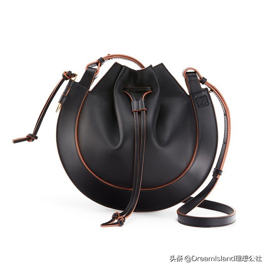 loewe黑色马鞍包,新包蔻驰