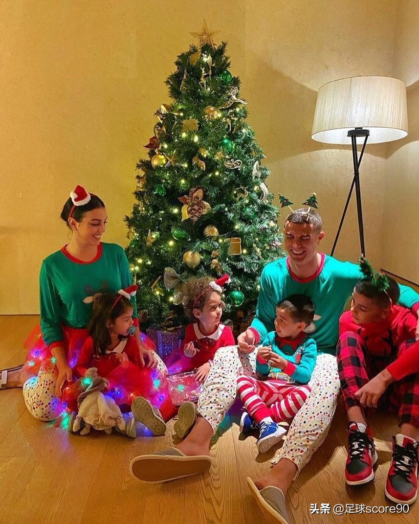 足球明星圣诞照,足球明星们的合照