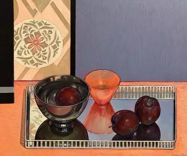 她72岁，画了50多年的画，花儿在她笔下都有了个性