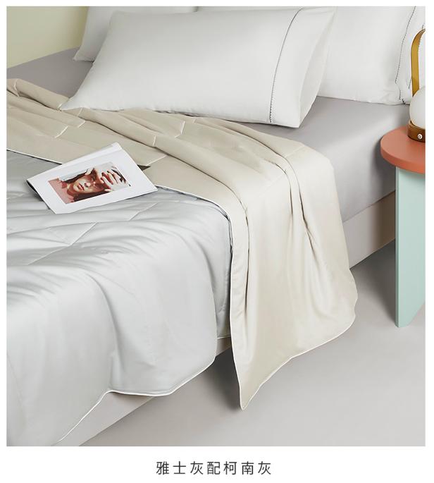 夏天盖这床抑菌又清凉软糯的大豆空调被,边睡边美容,舒服