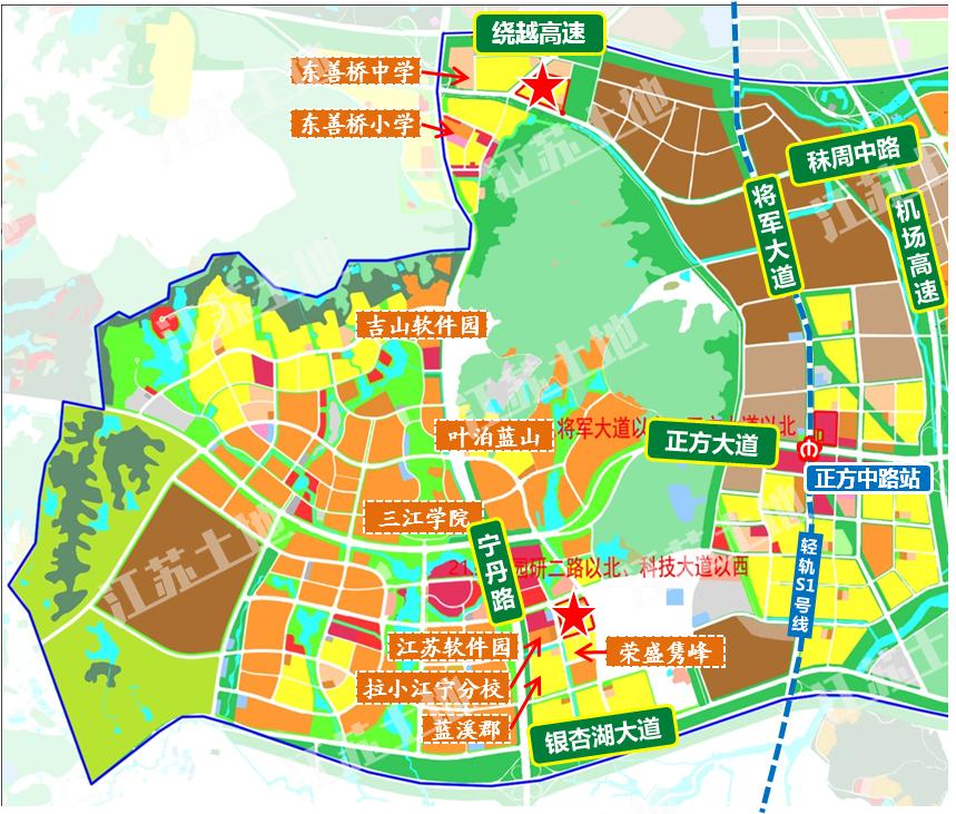 正方新城和禄口,正方新城能超过上秦淮吗