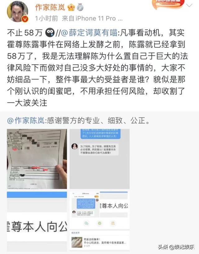 陈岚谈霍尊事件,陈岚对霍尊事件的看法