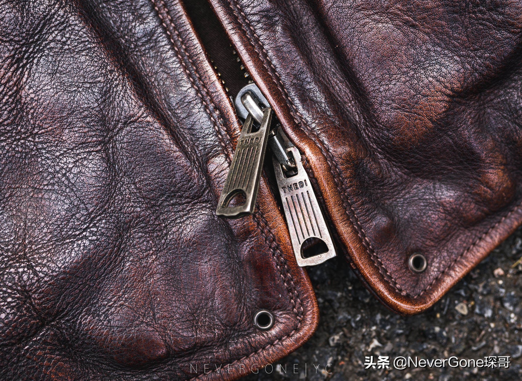 美式复古机车春秋皮衣推荐,复古皮衣j100