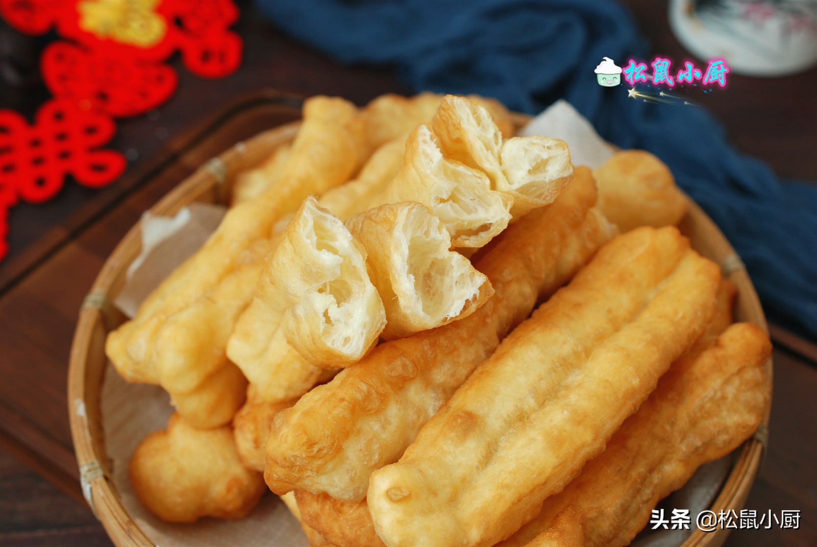 泡打粉炸油条的技巧和配方酥脆,用油条专用面粉怎么炸油条