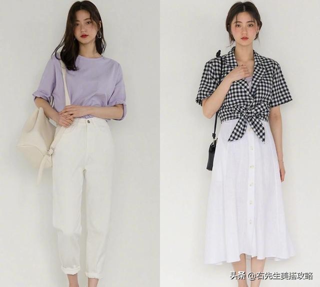 这些穿搭百搭又时髦,基础款这样穿气质