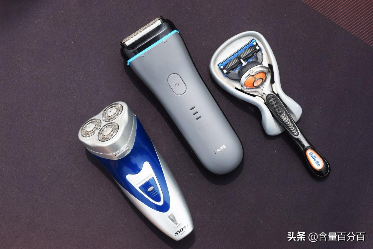 浮起式三刀头，须眉剃须刀体验点评