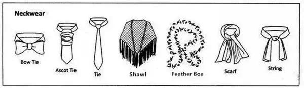 内用英语怎么说,黑色裤了用英语怎么说