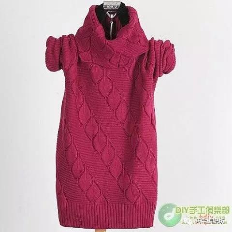 叶子花宝宝毛衣编织教程下集,婴儿毛衣开衫叶子花编织教程