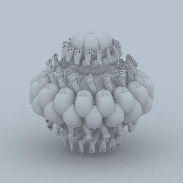 人体搞怪模板素材,诡异的动图gif原视频