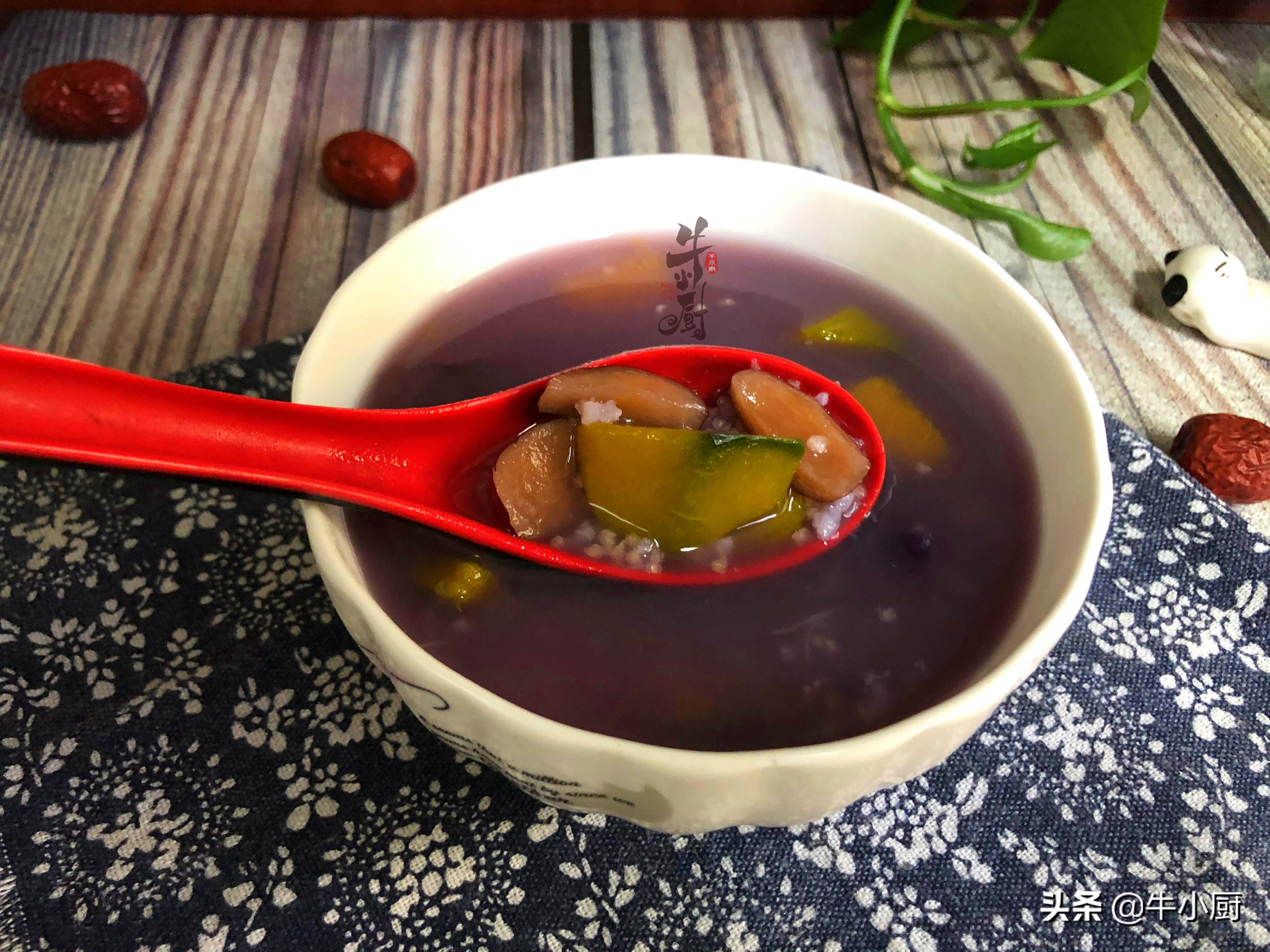 在家煮紫薯粥,紫薯粥怎么煮成蓝色