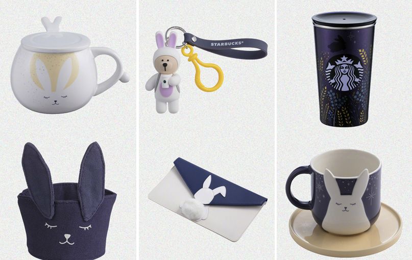 星巴克爆款猫爪杯组合,星巴克杯最值得收藏的系列