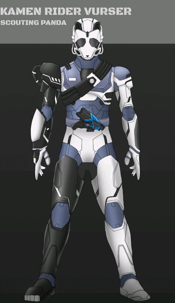 假面骑士五位副骑的异类形态,五个骑士形态