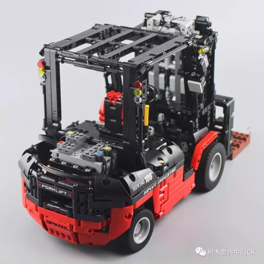 宇星模王2024新品堆高车,宇星模王积木回力车