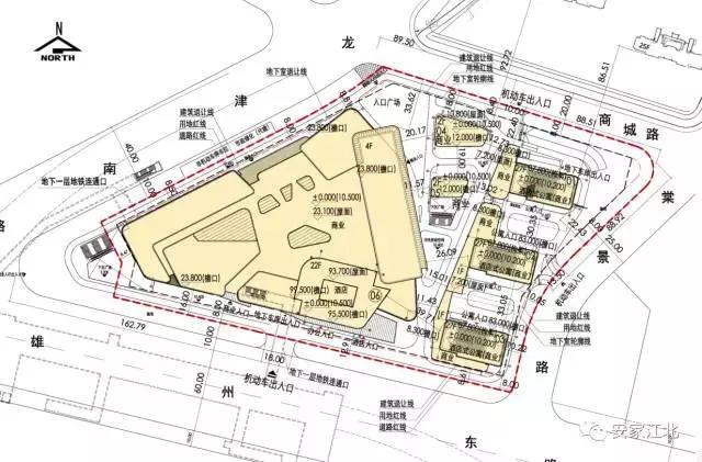 冒雨实探*合六**万达广场！建成以后！这里就成江北真正新街口
