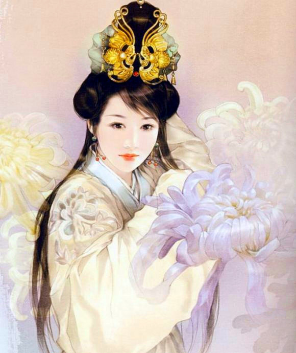 「汉装潋滟」德珍彩绘古典美人