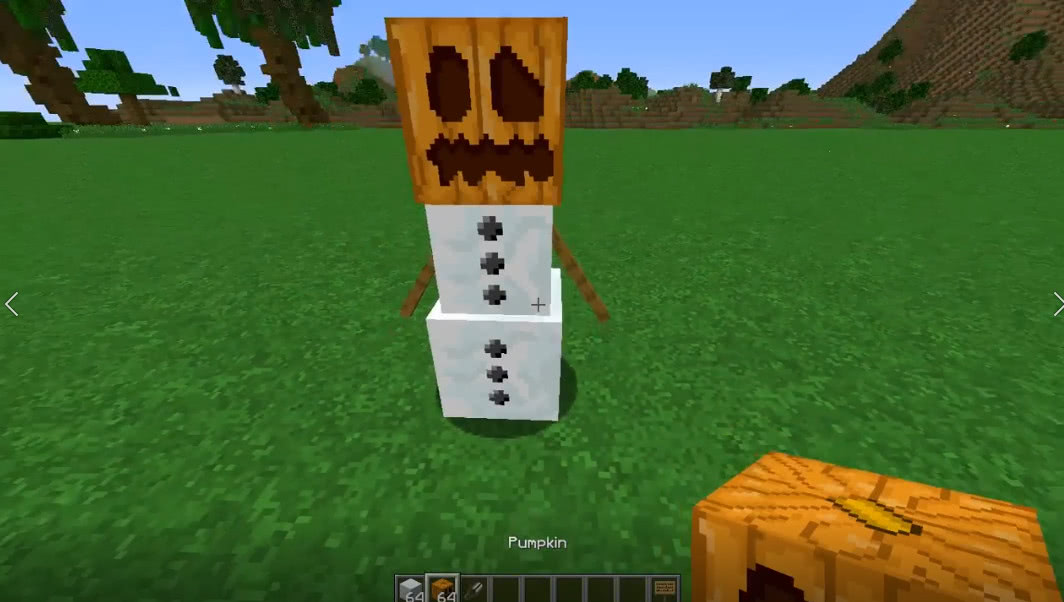 我的世界南瓜灯合成雪傀儡,我的世界合成黄金